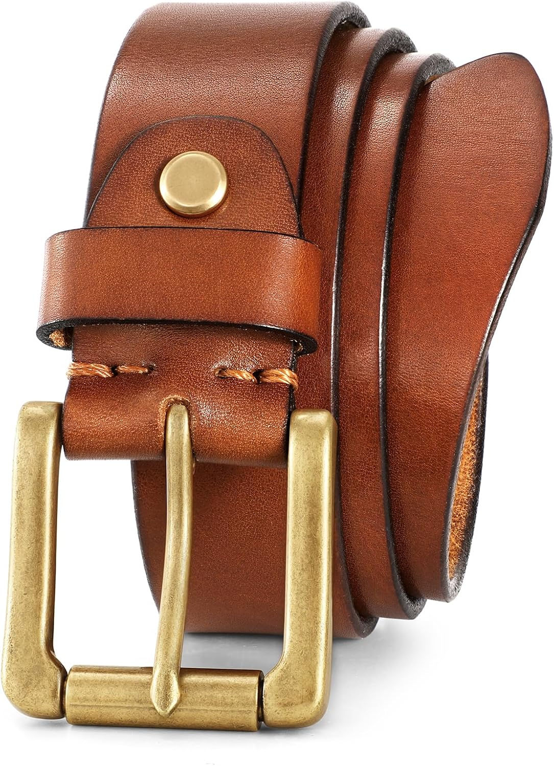 Womens Belts for Jeans 100% Italian Full Grain Leather Belt In Gilf Box