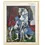 Thumbnail:  Pablo Picasso Original Signed Print, Woman with Dog, 1962 - Vintage Art
