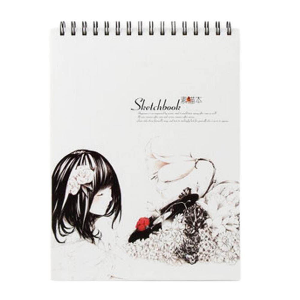 Art Supplies Sketch Books A4 Drawing Paper Painting Sketchbook 50 Sheets, #02