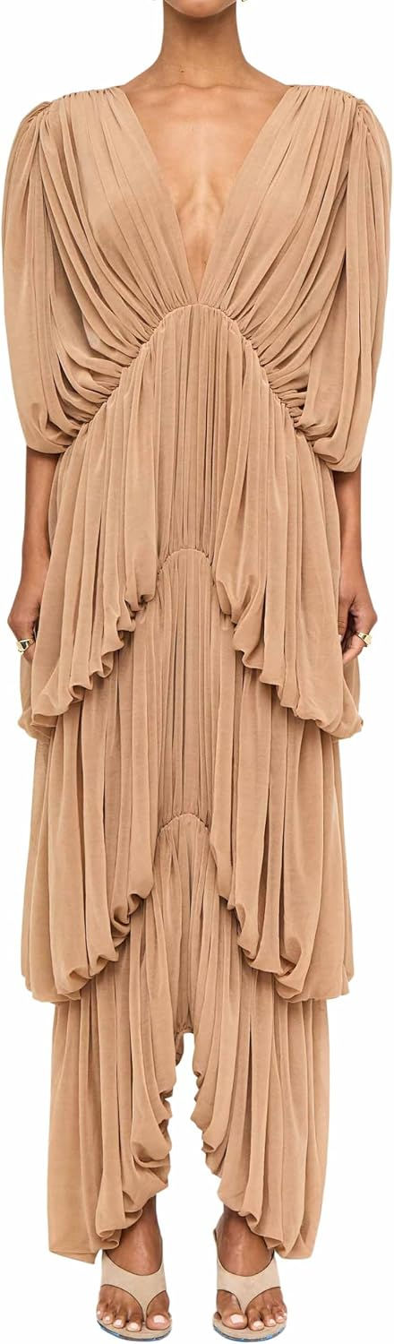 Ronny Kobo Women's Ronny Kobo Women's Maxi Damier Dress