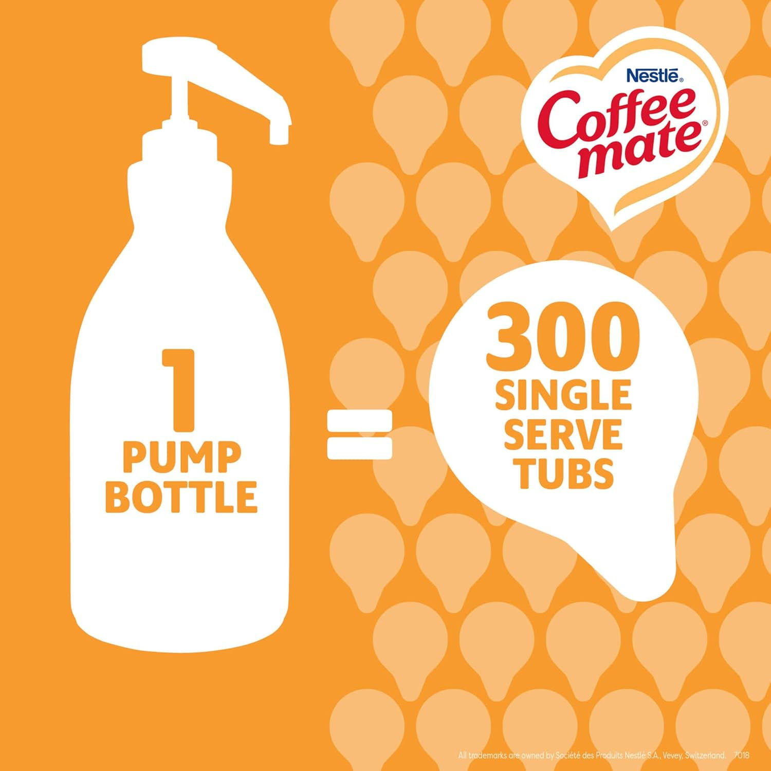 Nestle Coffee mate Coffee Creamer, Caramel, Liquid Concentrate Pump Bottle, Non