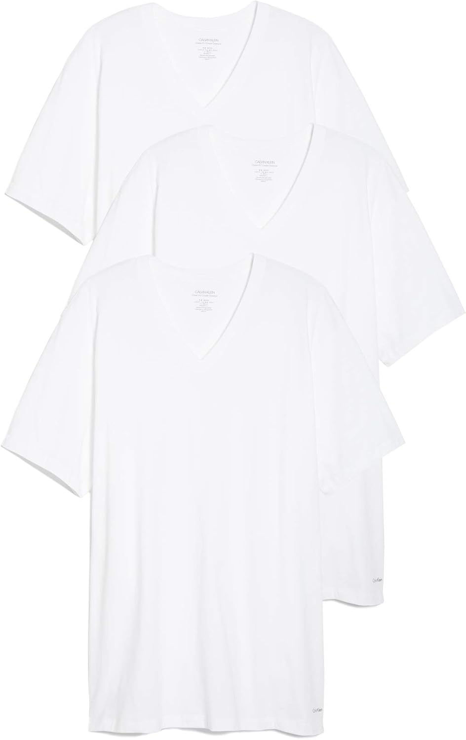 Calvin Klein Men's Cotton Classics 3-Pack Undershirts