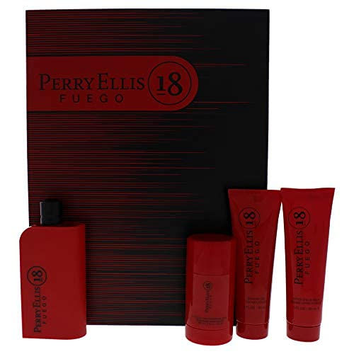 Thumbnail: Perry Ellis 360 By Perry Ellis for Men - 4 Pc Gift Set 3.4oz Edt Spray, 6.8oz De