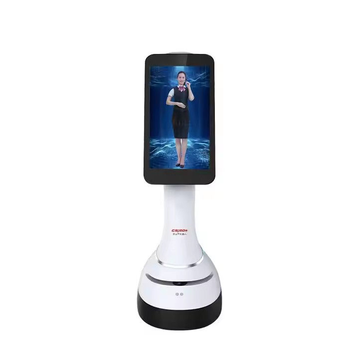 CSJBOT Commercial Delivery Robot Artificial Human Guiding Advertising Banking C