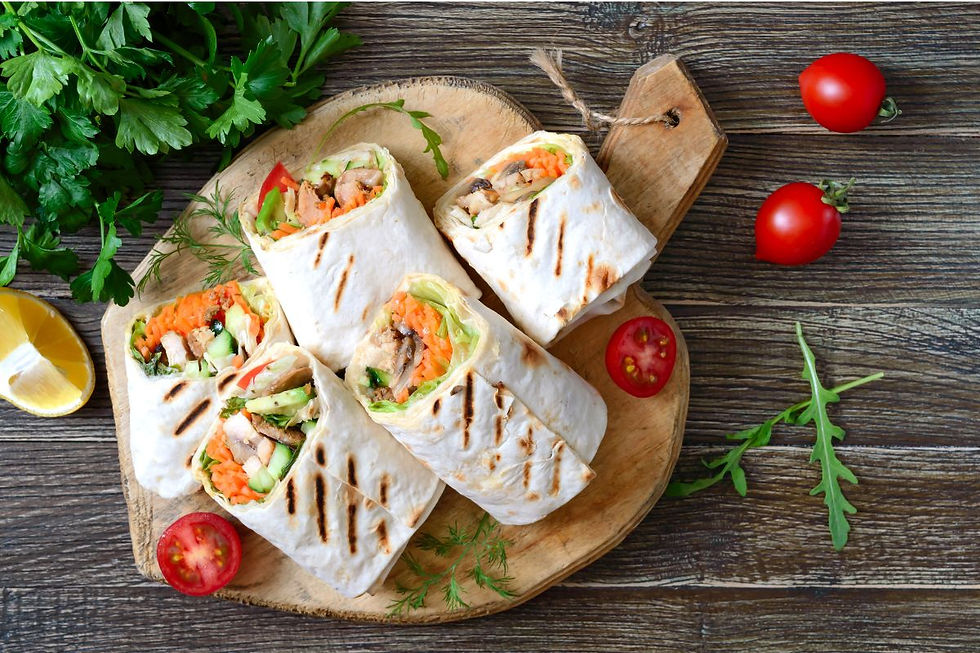 Fresh Wraps and Spring Rolls