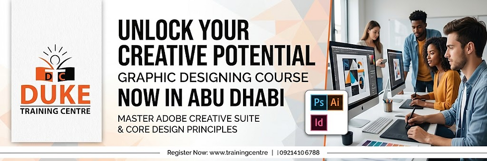 Graphic Designing Course in Abu Dhabi: Build Creative Skills for a Professional Career