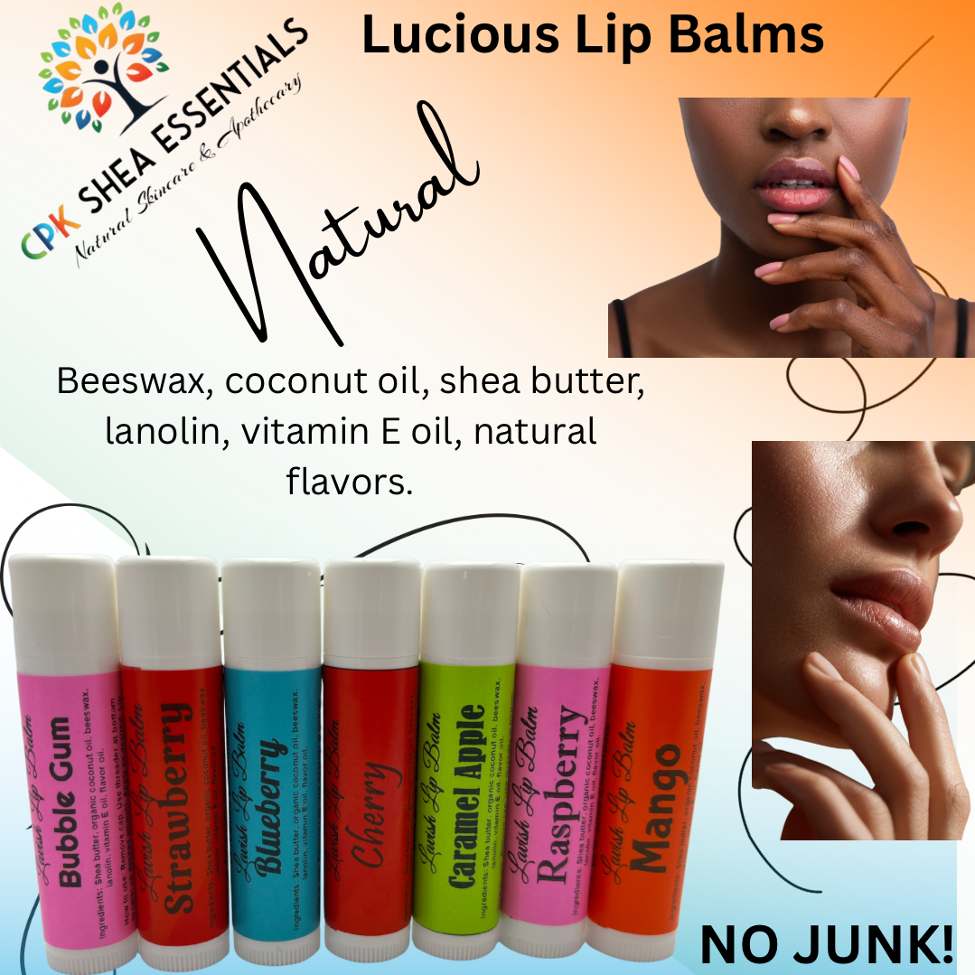 Natural Lip Balms .2 oz