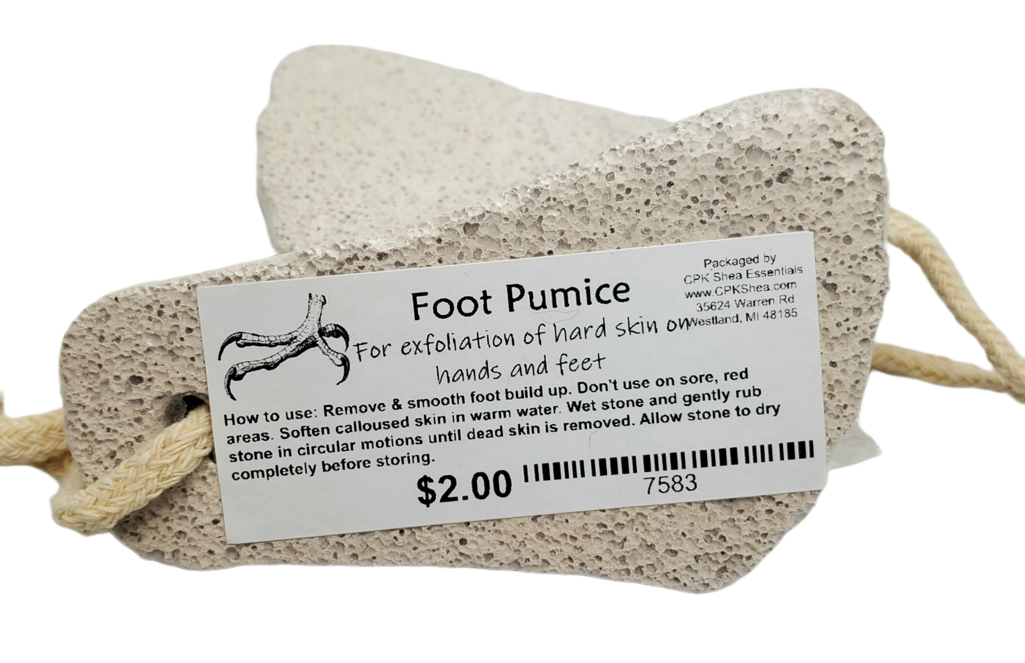 Foot Pumice