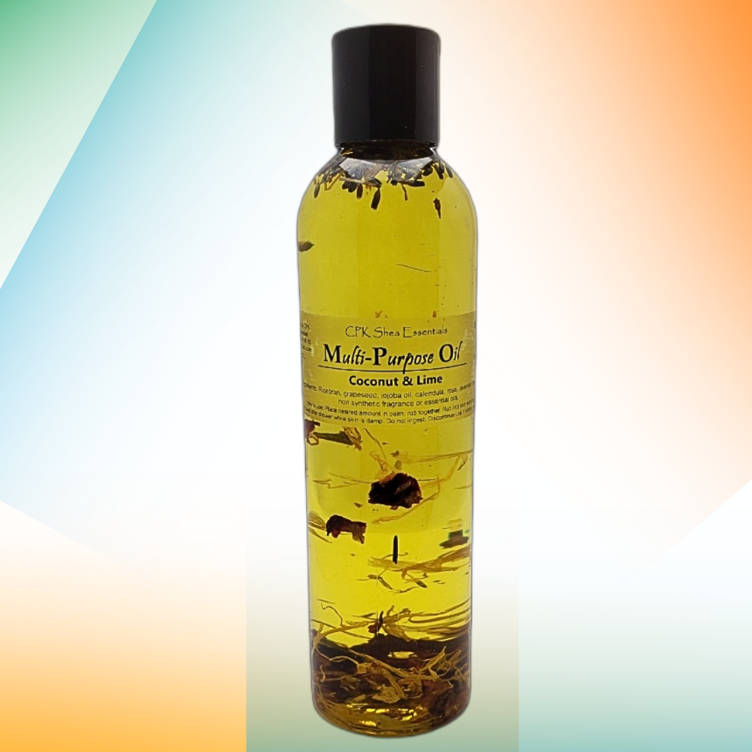 Multi-Purpose Body & Hair Oil 8.0 oz