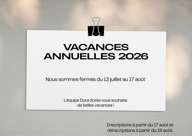 Affiche paysage annonce Fermeture exceptionnelle entreprise moderne minimaliste noir et blanc (2).png