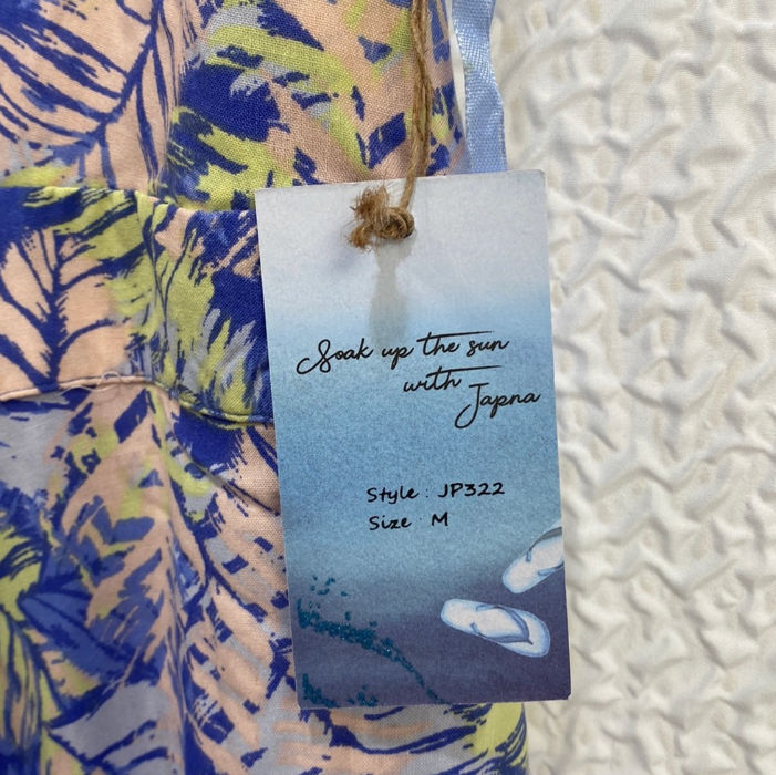 Thumbnail: GOA By Japna Beachwear Tropical Jumpsuit- Size M
