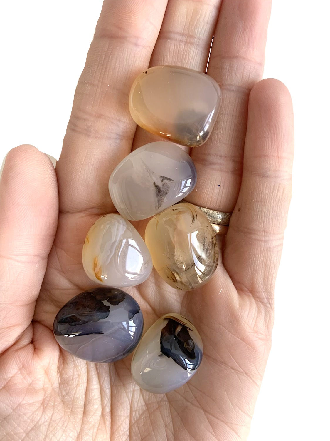 Dendritic Agate Tumble stones