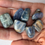 Thumbnail: Blue Kyanite tumbles stones- small