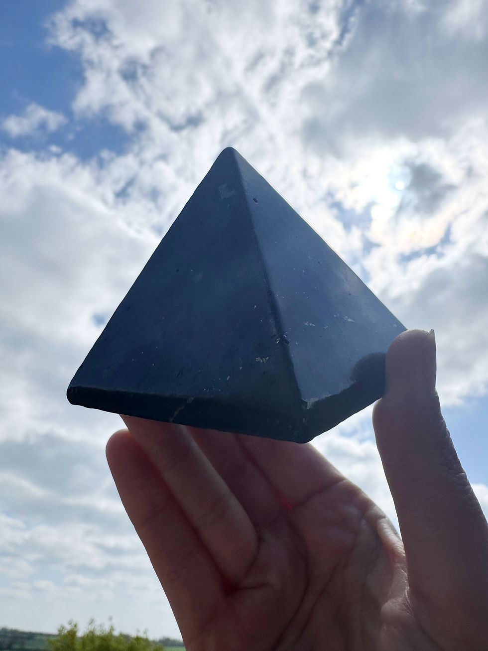 Thumbnail: Large Shungite Pyramid