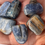Thumbnail: Blue Kyanite tumbles stones- small