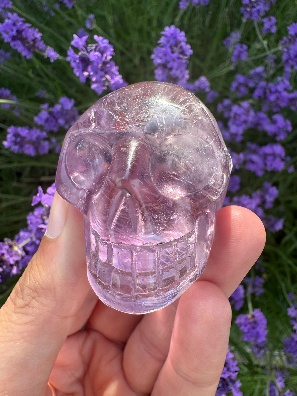 Thumbnail: Amethyst skull from Brazil