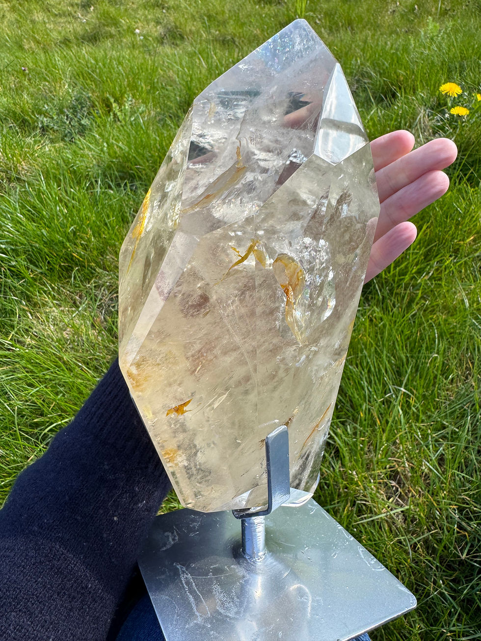 Thumbnail: XL Gorgeous Natural Citrine with Golden Healer.