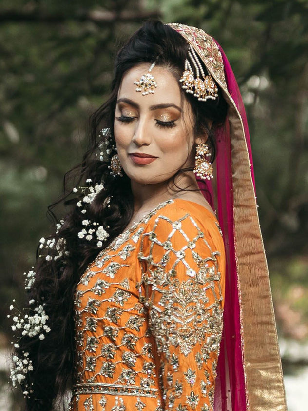 Bridal Makeup and Hair by Blush Studios Hira Shaikh. Wedding Makeup Artist Mehndi Reception Baraat Walima Sangeet Makeup Artist Hira Shaikh