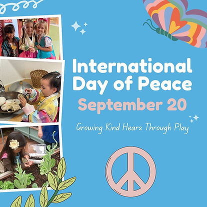 International Day of Peace at Children's Discovery Center