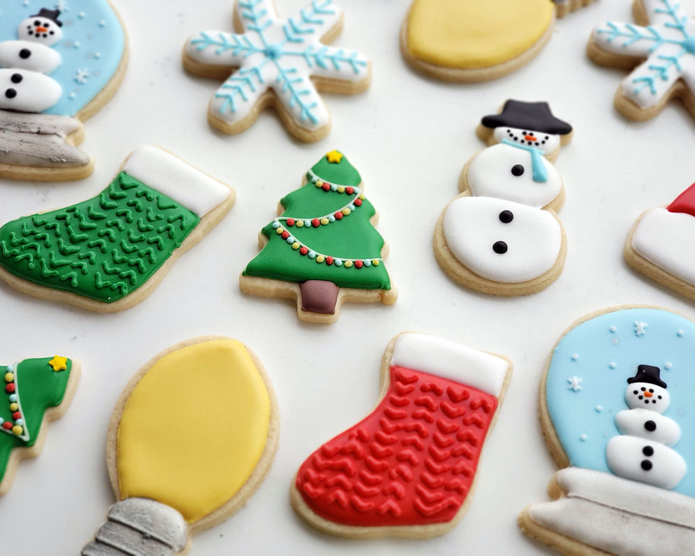 Christmas Tree Scene