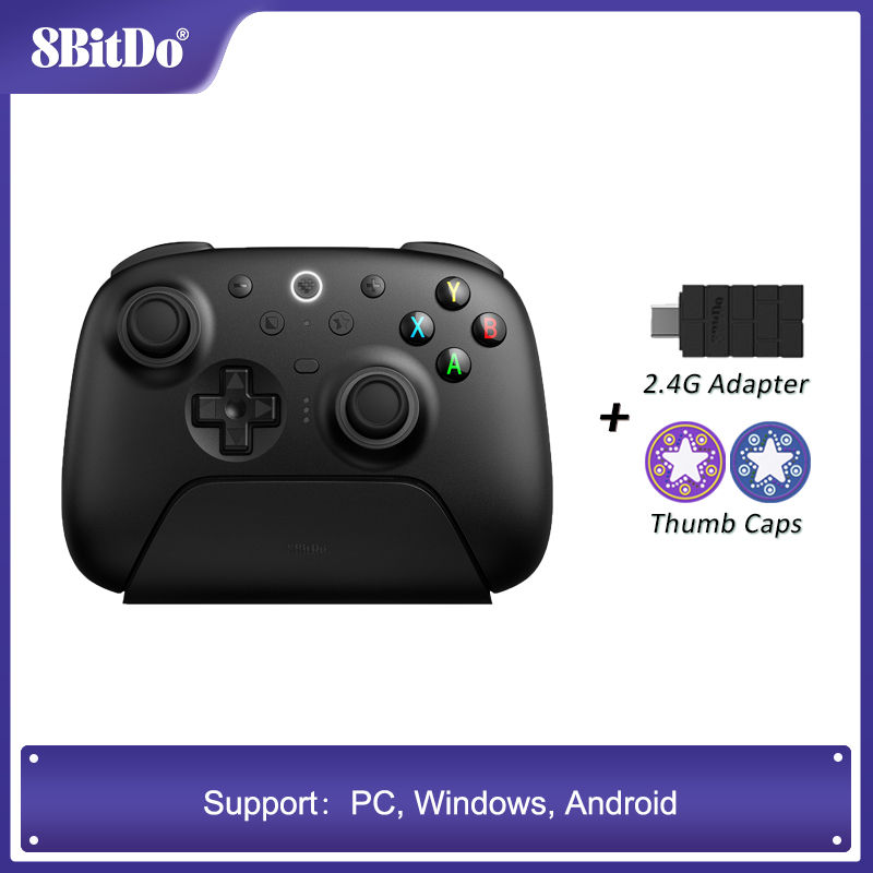 Miniatura: Controle Sem Fio 8BitDo Ultimate 2 Novo com Joystick TMR, Gatilhos Hall Effect, 