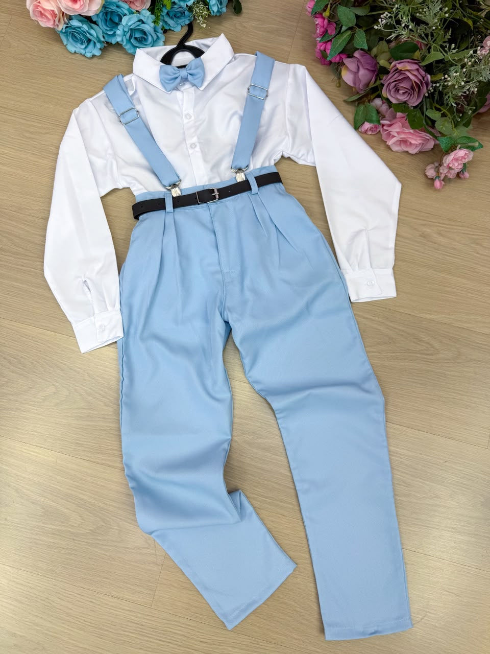 Miniatura: Conjunto Meninos Miss Cherry Leo Azul Claro Md 2