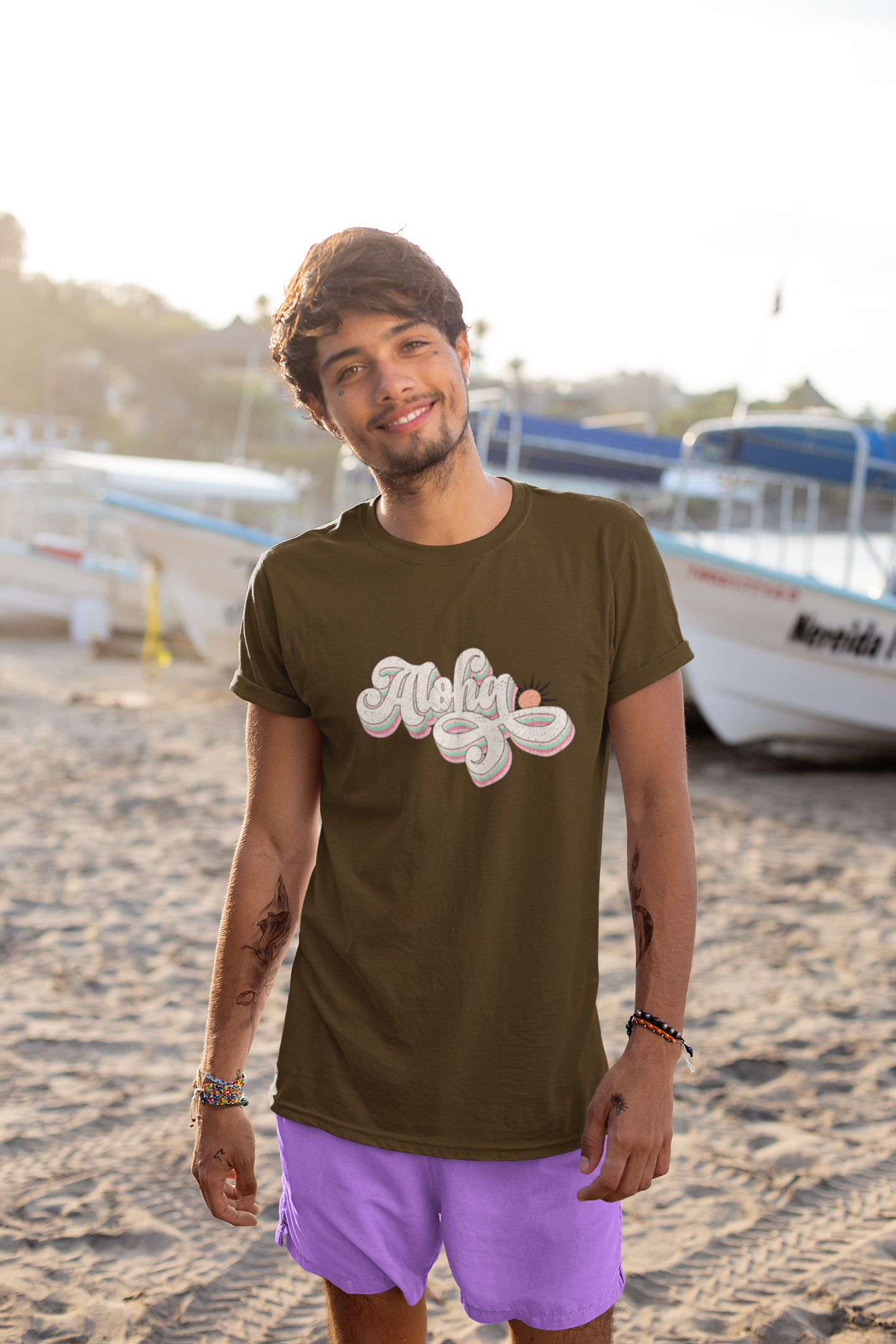 🌺 Aloha Mood Playera Tropical