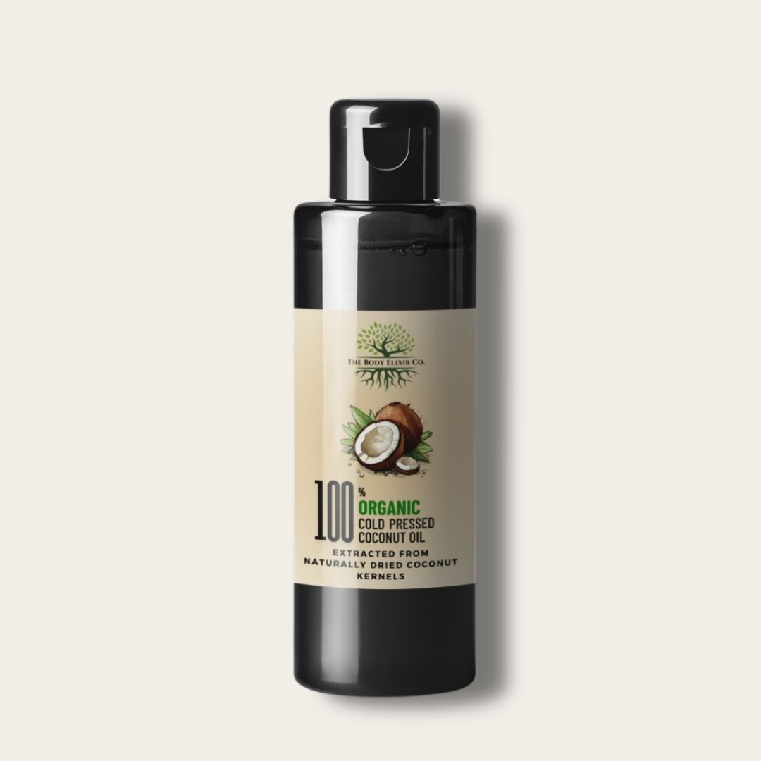 Organic Cold Pressed Coconut Oil |Extracted From Naturally Dried Coconut |200 ml