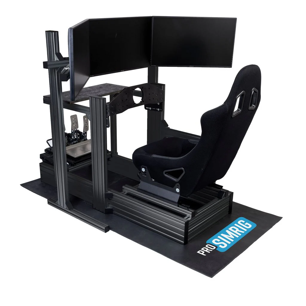 Triple 32 Inmonitor Sim Rig Pro Simrig Triple Monitor Stand | Apex Race Rooms