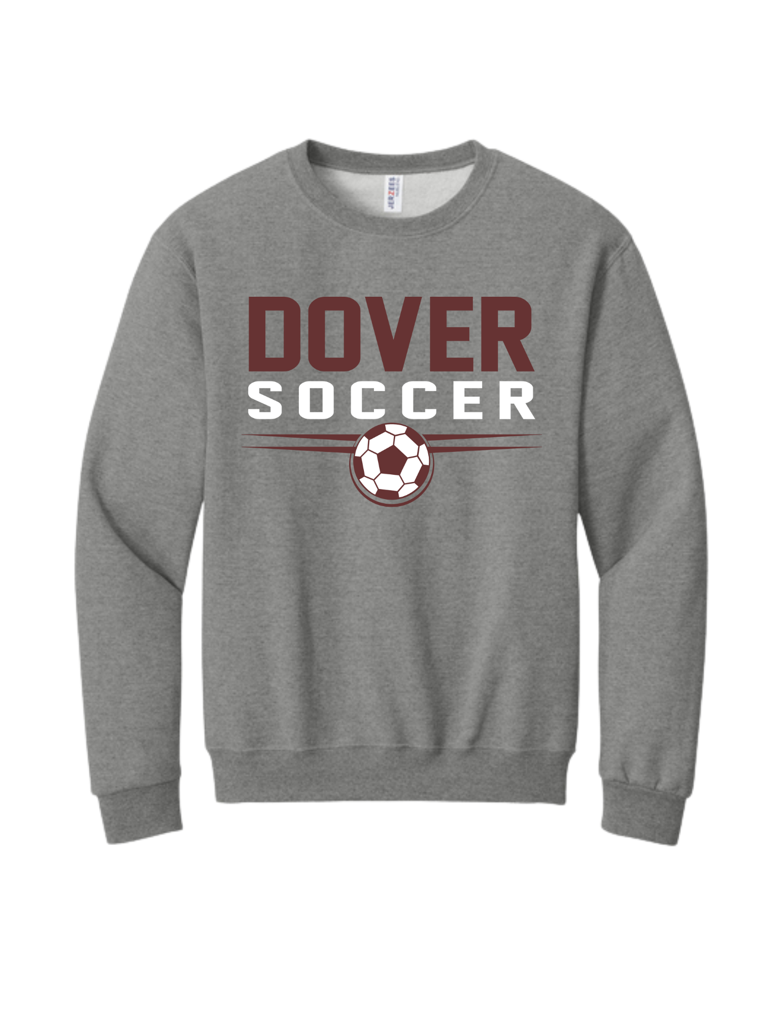 Dover Soccer Assoc Jerzee Crewneck Sweatshirt