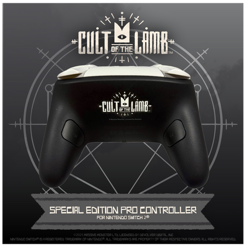 NS2 - Cult of the Lamb Pro Controller for Nintendo Switch 2