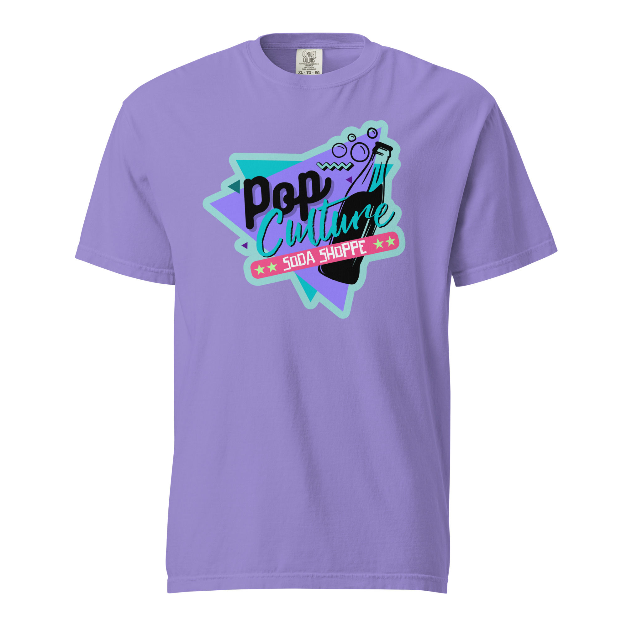 Pop Culture Soda Shoppe Comfort Colors Unisex Heavyweight T-Shirt