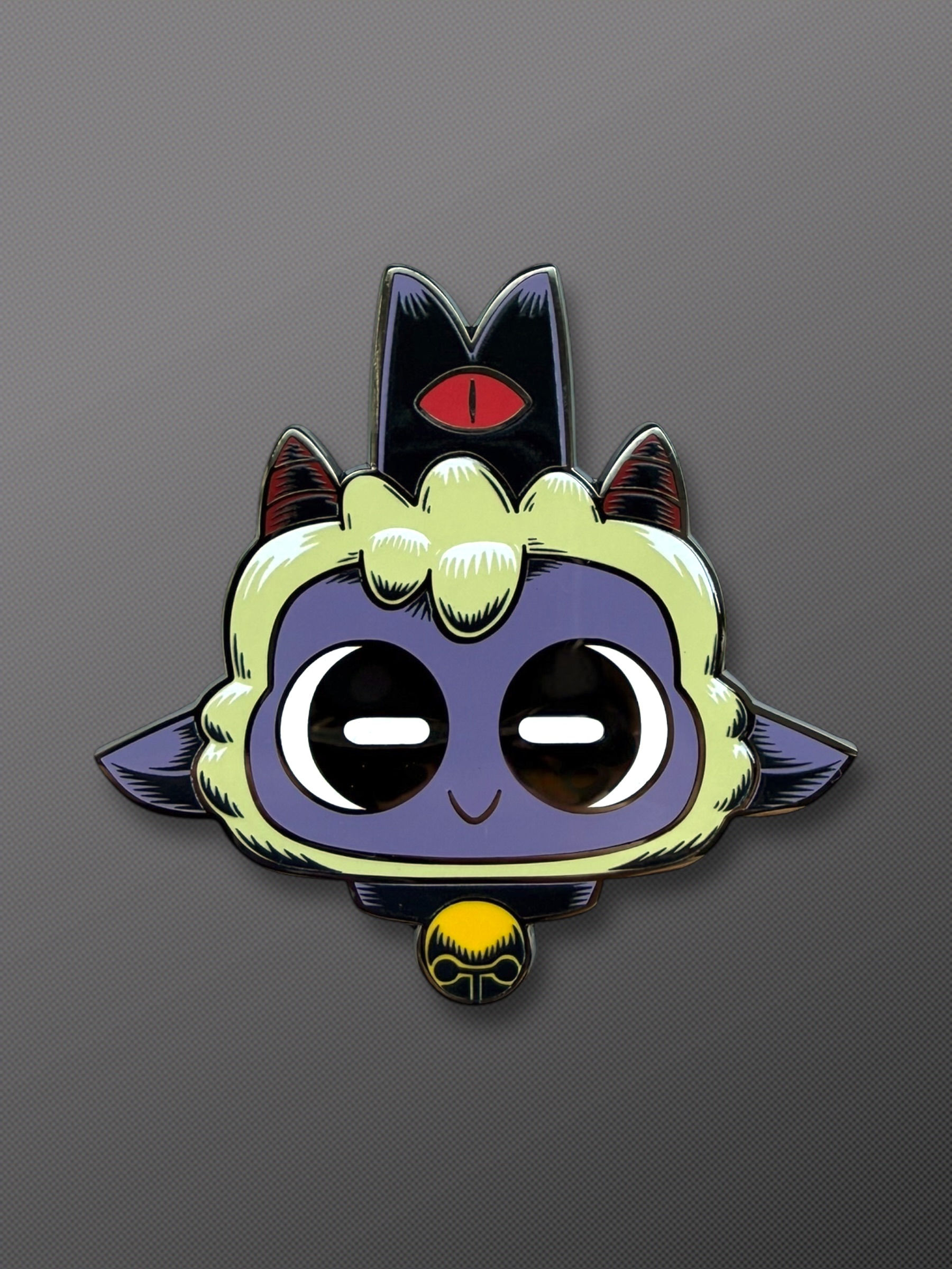 Cult of the Lamb - Lamb Big Head Enamel Pin