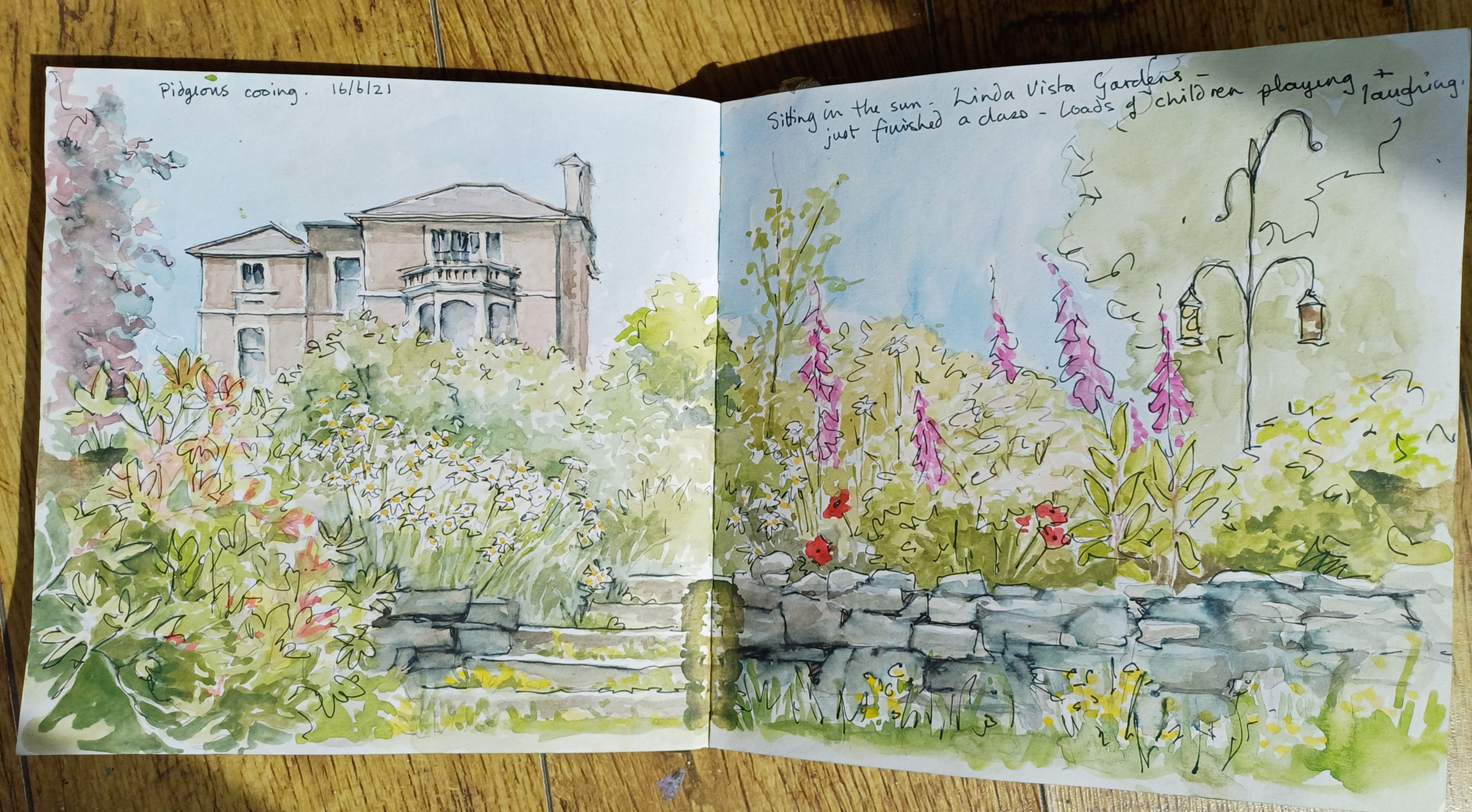 Sketching with Jantein Powell