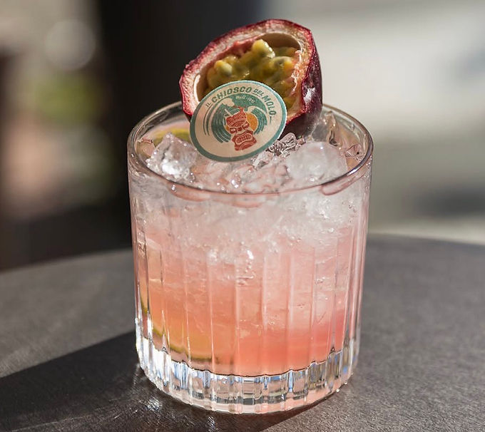 Cialdine per cocktail – drink al frutto della passione