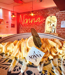 Cialdine commestibili personalizzate per piatti – tagliatelle al limone