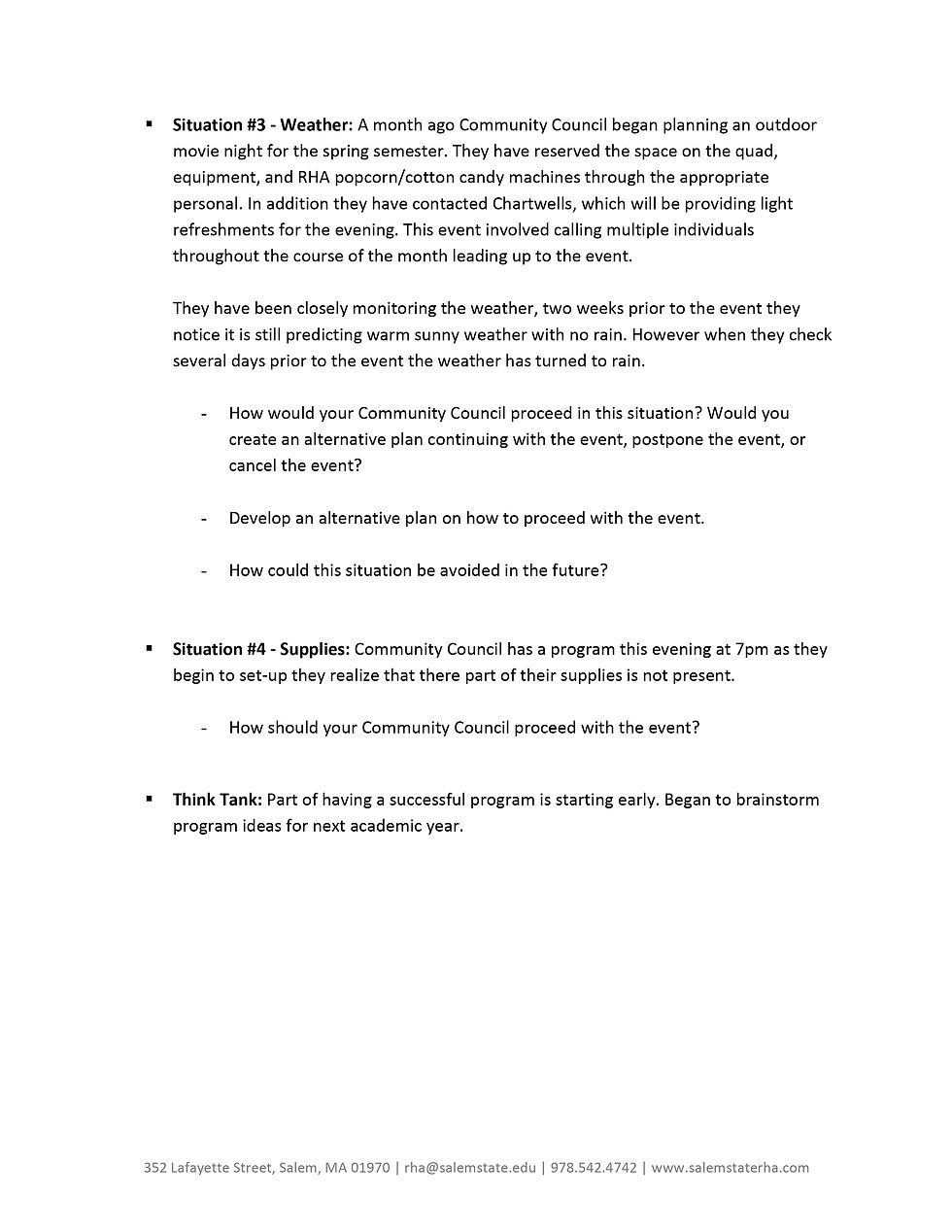 Workshop - Programmers Worst Nightmare Page #2