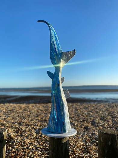 Blue Shark Tail