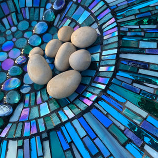 Mosaic Birdbaths