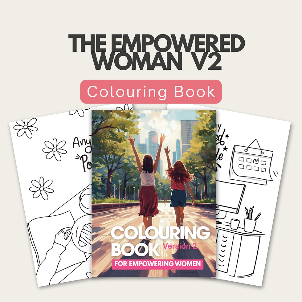 The Empowered Woman Colouring Book
