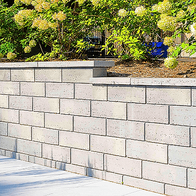 valley stone retaining wall