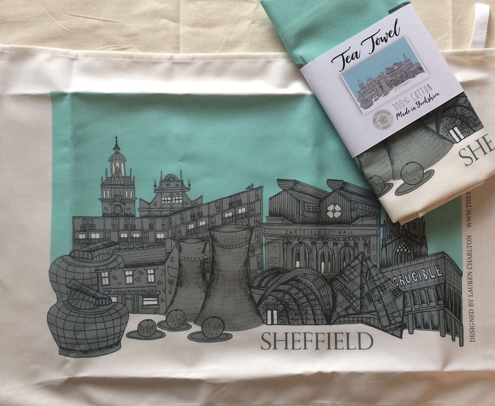 Thumbnail: Large Sheffield Tea Towel