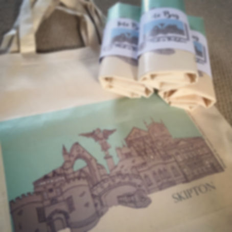 Skipton Skyline Tote Bag