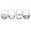Thumbnail: Juliska Heritage Stemless Wine Glass Assorted Set/4