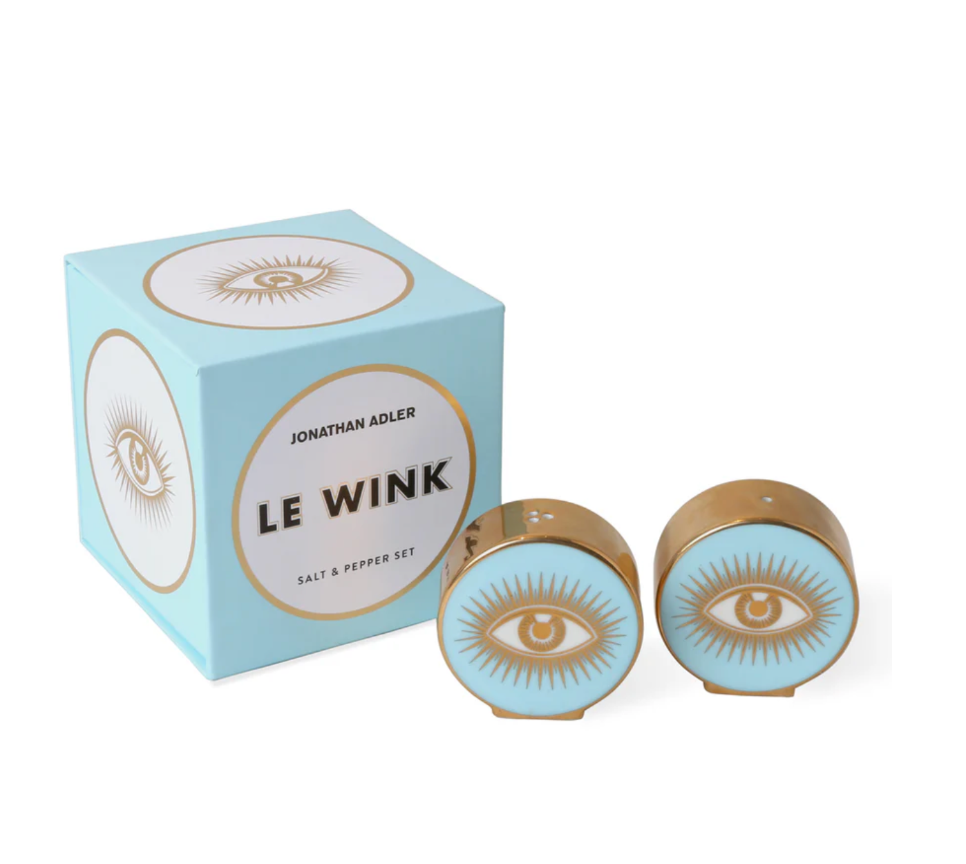 Jonathan Adler Le Wink Salt & Pepper Set