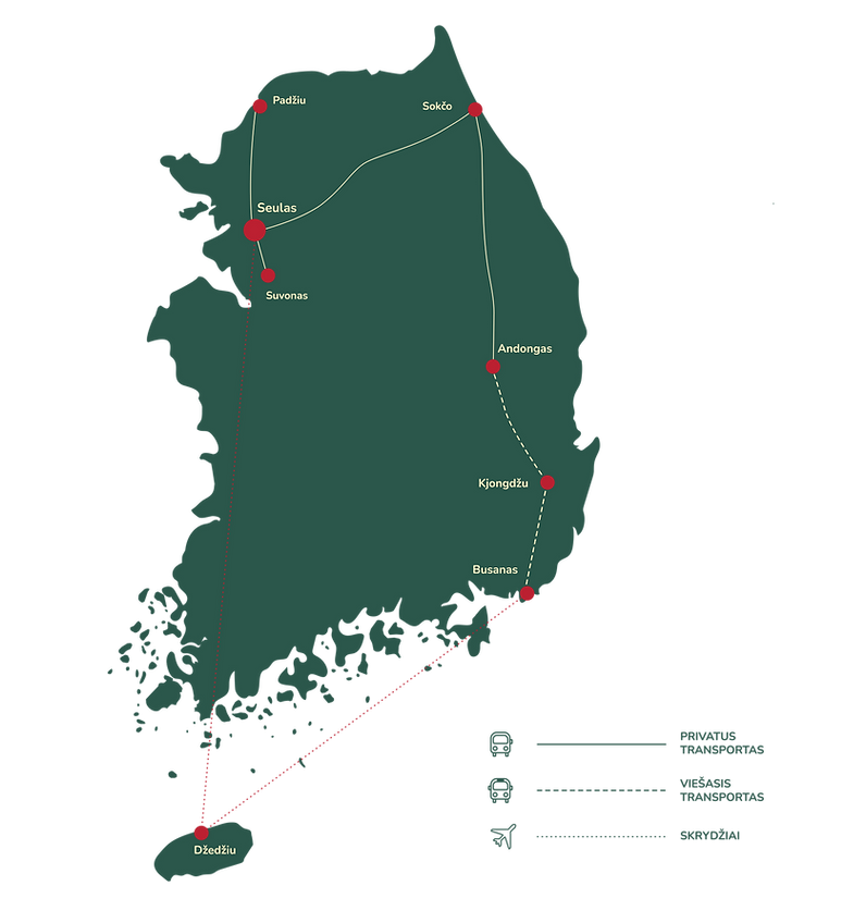 pietu koreja
