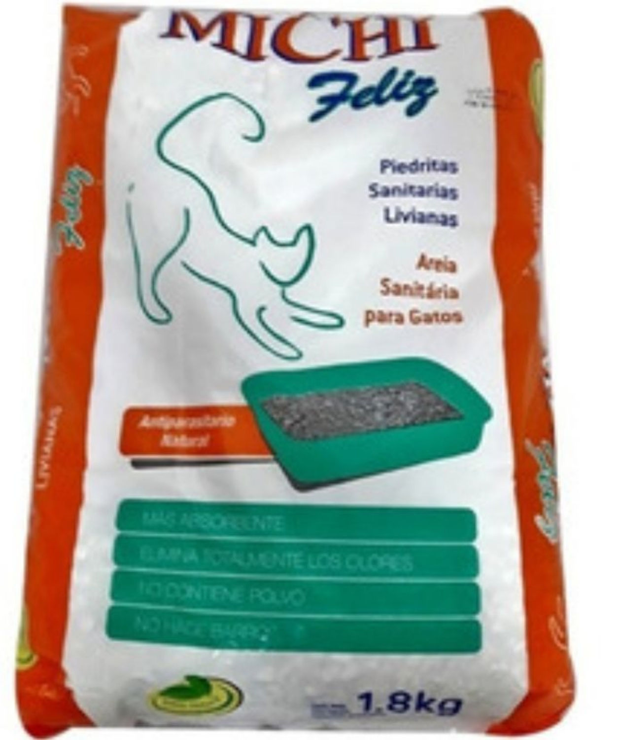 Piedras sanitarias Michi feliz x1.8kg