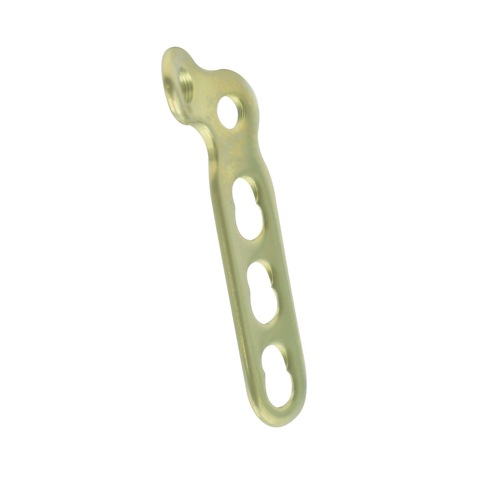 Placa LCP L 2.7, oblicua, 3 agujeros - 34.7MM L