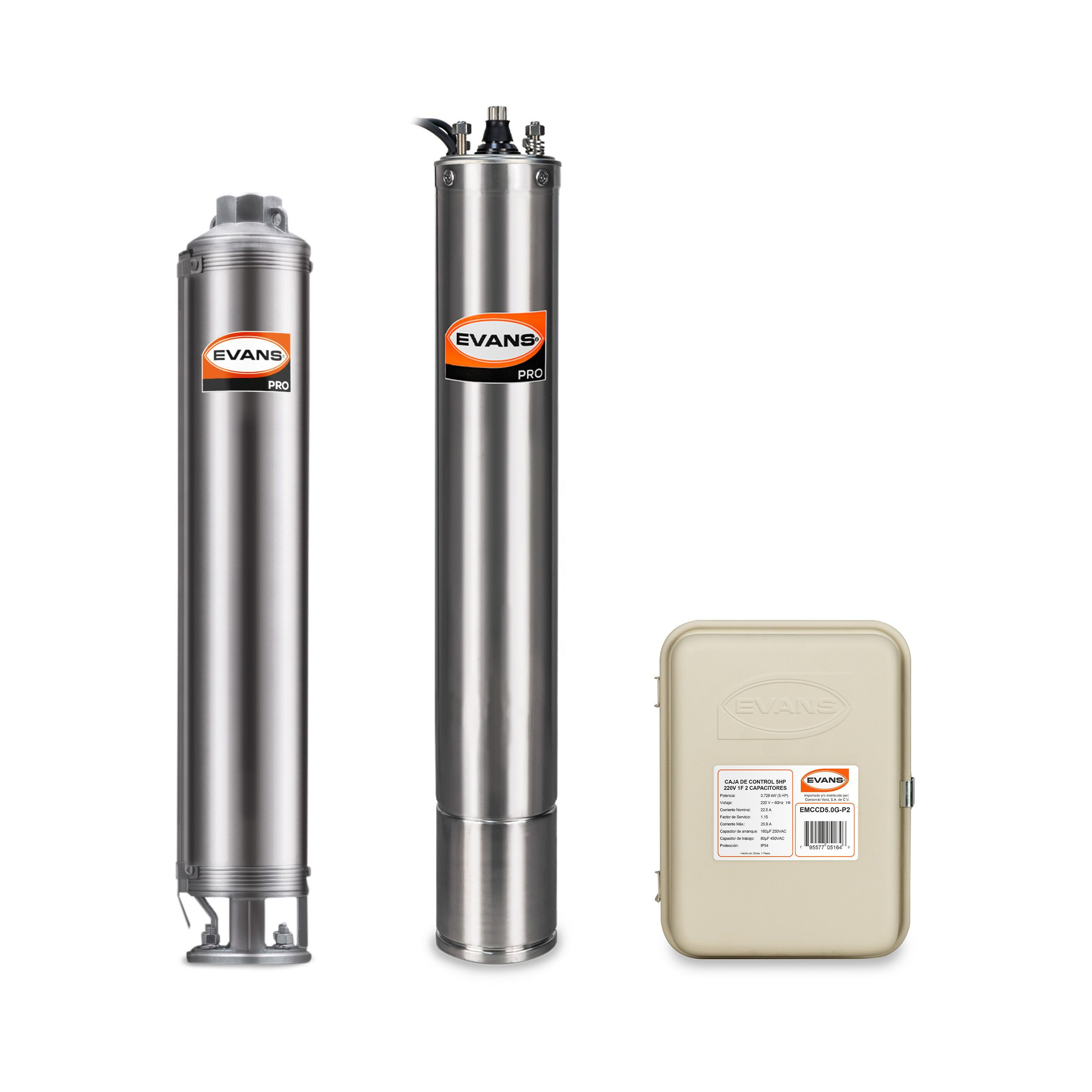 Equipo de riego sumergible 30GPM
