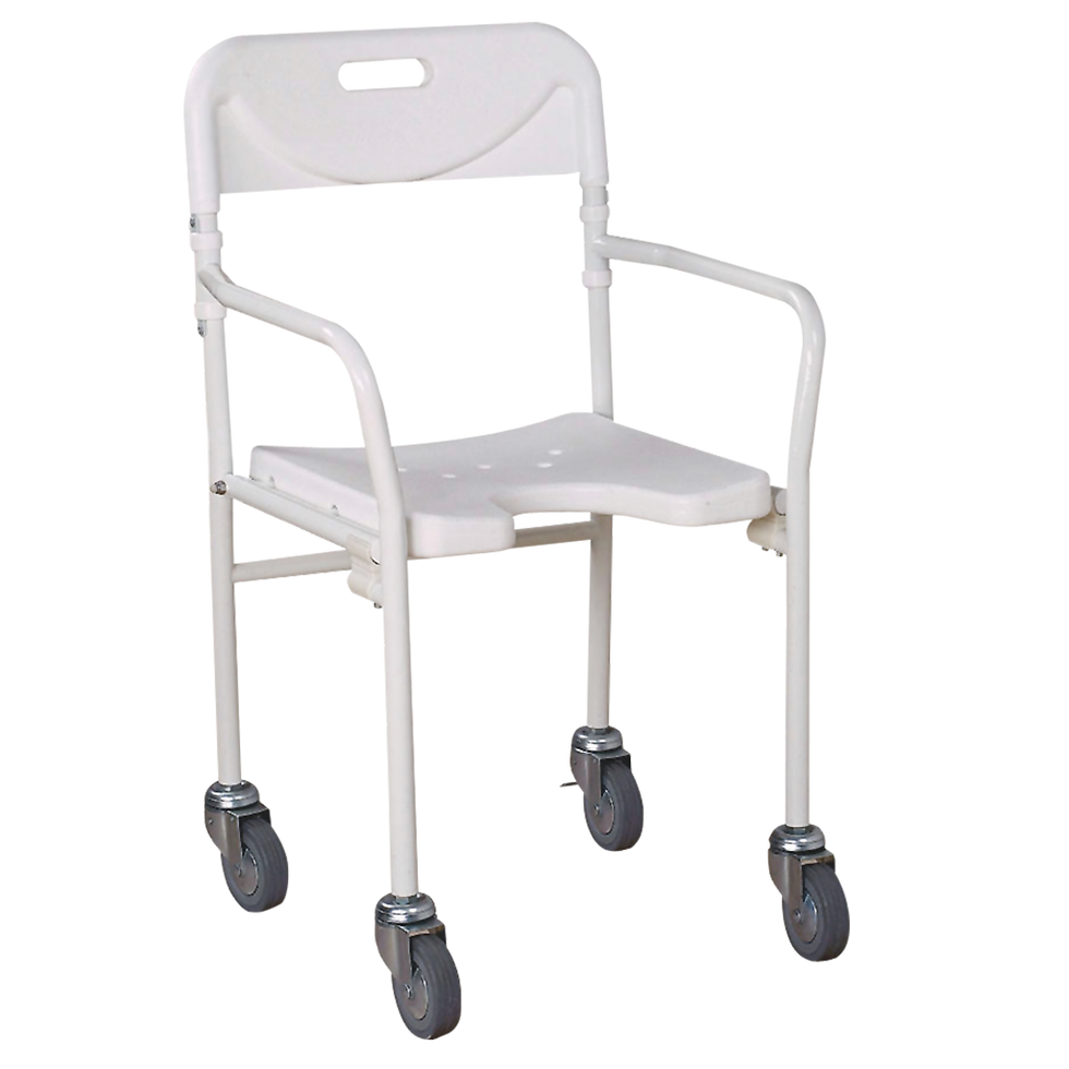 Silla ducha plegable con ruedas R204141